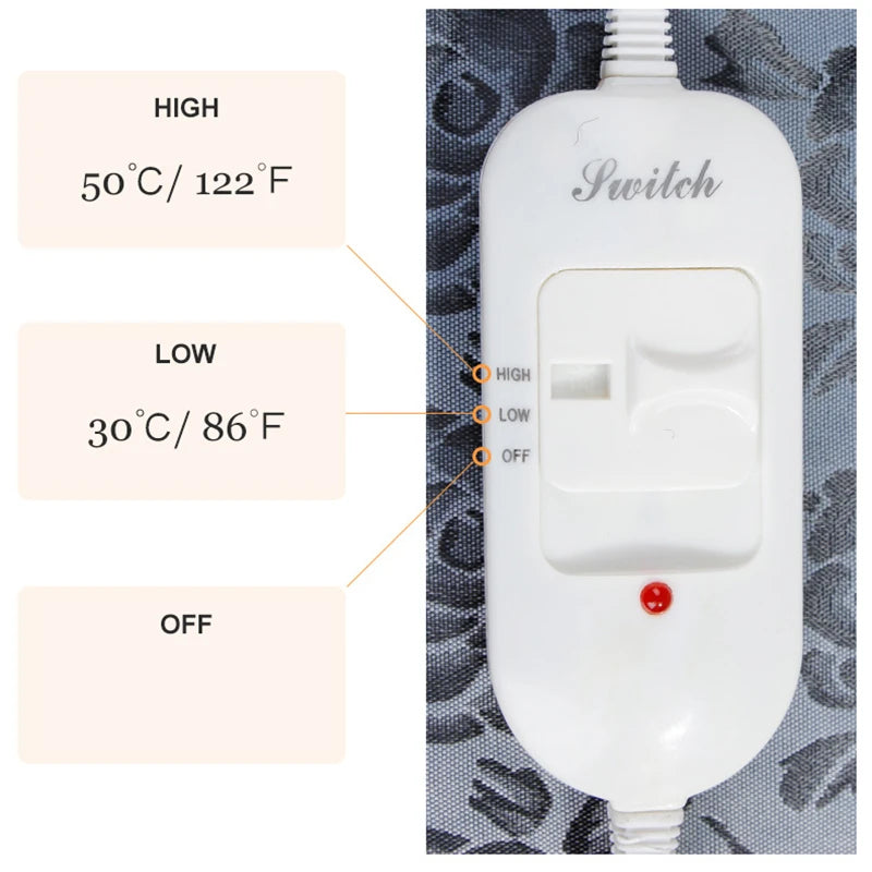 Pet Heating Pad with Auto Shut-Off β Cozy Bed for Dogs & Cats