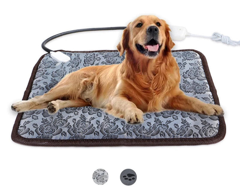 Pet Heating Pad with Auto Shut-Off β Cozy Bed for Dogs & Cats